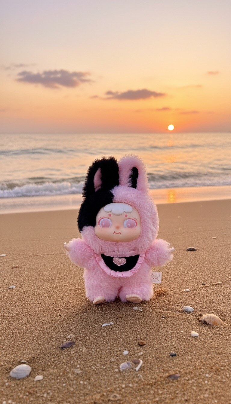 Daimio Pink Bunny — Beach Sunset